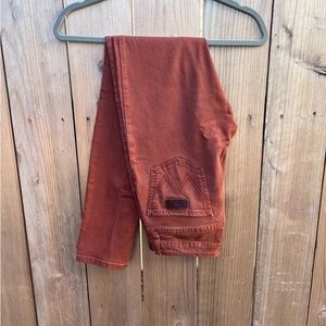 Wrangler Burnt Orange color jeans pants- size 5/31
